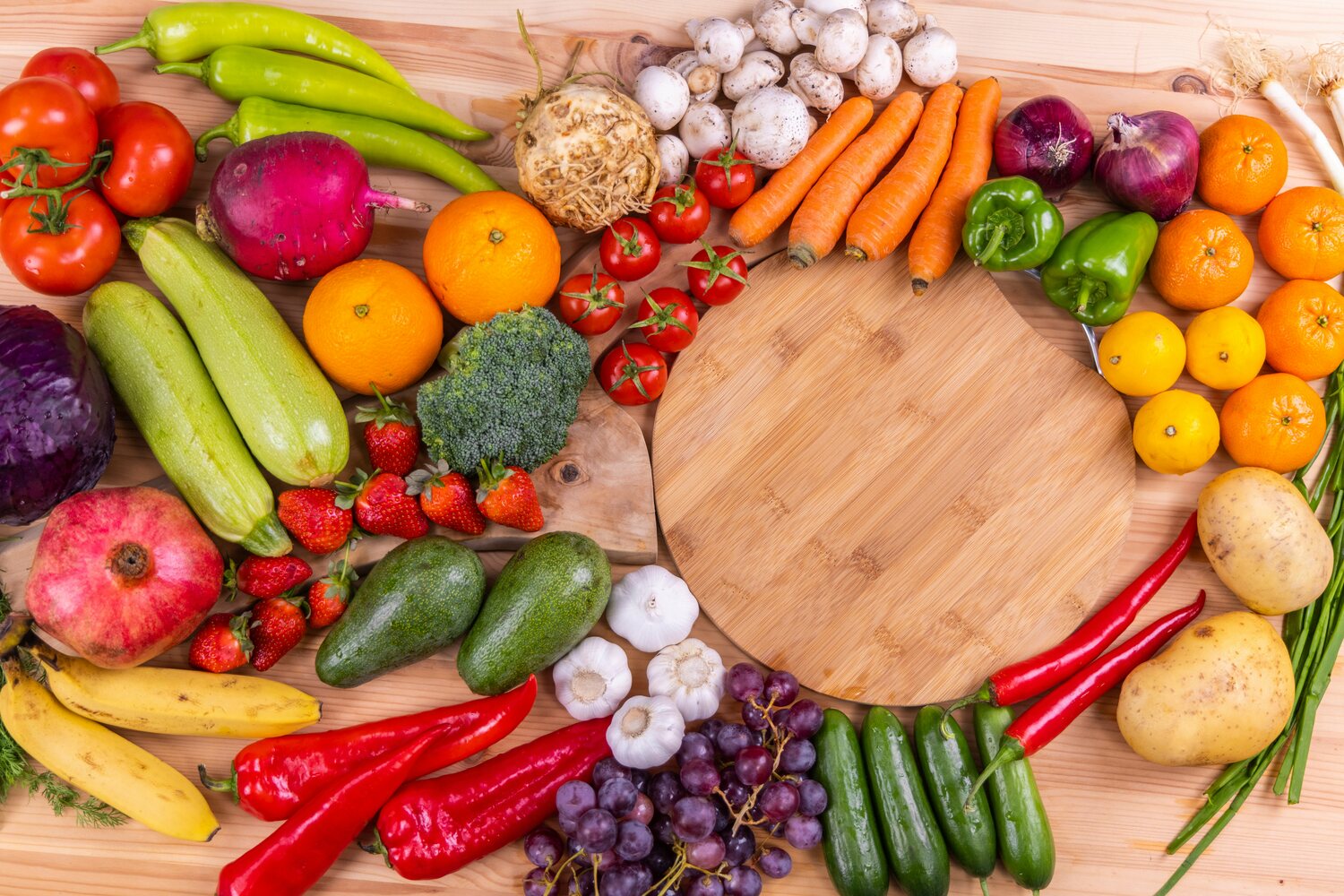 Fresh whole foods used in metabolic weight loss program